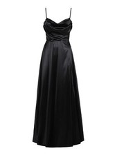 Solada Abito lungo da sera da donna con spacco e scollo a cascata