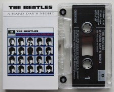 THE BEATLES - A HARD DAY'S NIGHT (TCPMC1230) 1992 UK CASSETTE REISSUE REMASTERED