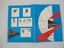  WARTENWEILER MILANO FERRO ACCIAIO MACCHINE METALLI UTENSILI MECCANICA 