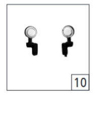 Roco Ricambio D 214 - Fanali