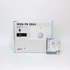 Plafoniera a sospensione Ikea plastica bianca PS 2014 stile Morte Nera 35 cm e lampadina