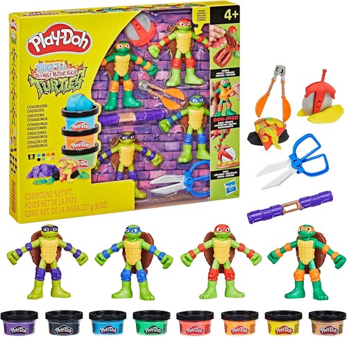 Play doh tartarughe ninja - ninja, tmnt