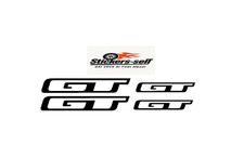 adesivi bici -  4 adesivi GT -