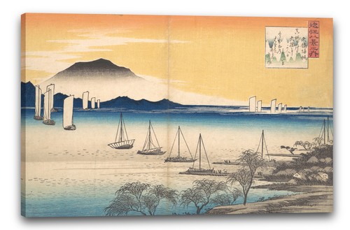 Tela cornice utagawa hiroshige - utagawa,