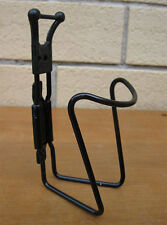 PORTABORRACCIA NERO ALLUMINIO BICI EROICA EPOCA 1970 VINTAGE BOTTLECAGE