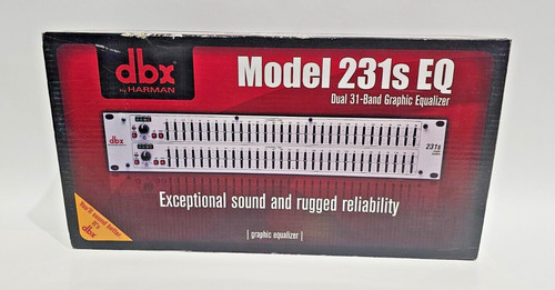 Dbx 231s dual band - dbx,