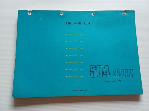 Benelli 504 sport 1979 - sport,