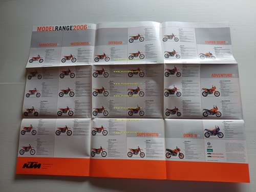 Ktm produzione modelli 2006 - ktm,