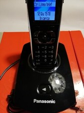 PANASONIC KX-TG8301JT - Telefono senza fili con base - Colore Nero