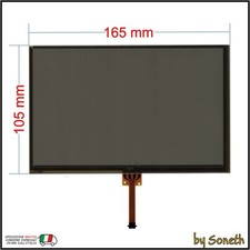 VETRO TOUCH SCREEN NAVIGATORE