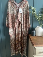 Abito caftano paisley