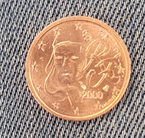 Moneta centesimi del - centesimi, 2000