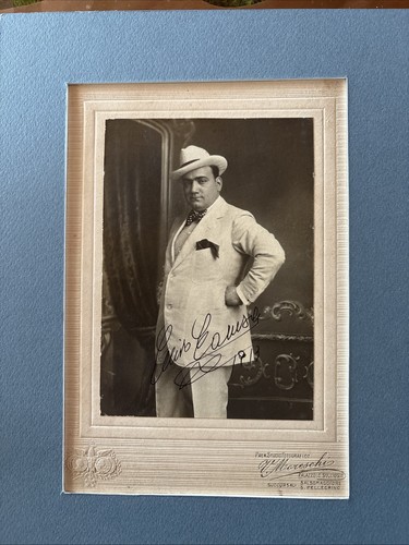 Autografo musica enrico caruso - musica,