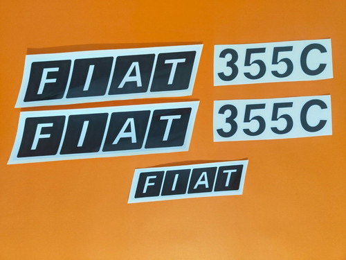 Kit adesivi decalcomanie fiat - kit,