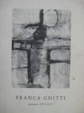 Franca Ghitti. Incisioni