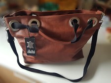 Borsa grande marrone a