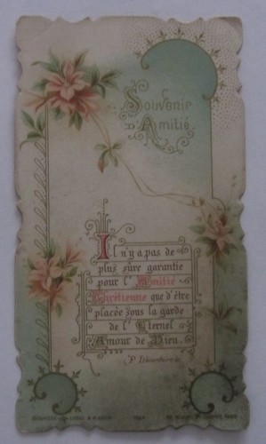 Canivet santino holy card - holy,