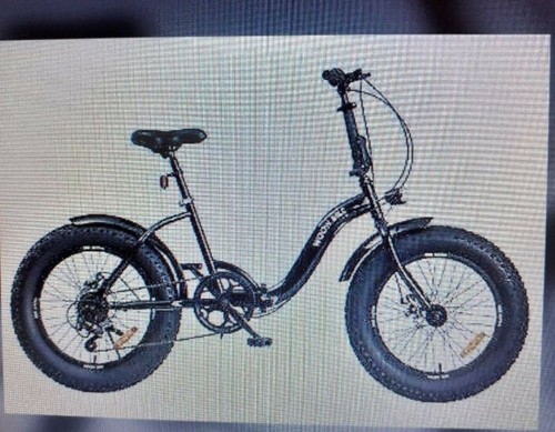 Fat bike muscolare pieghevole - fat,