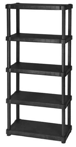 Scaffale resina ripiani - scaffale, 5