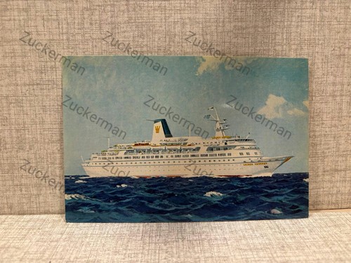 Cartolina nave mare - nave,
