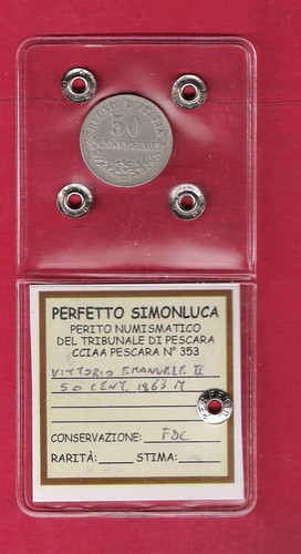 Centesimi 1863 milano - 50,