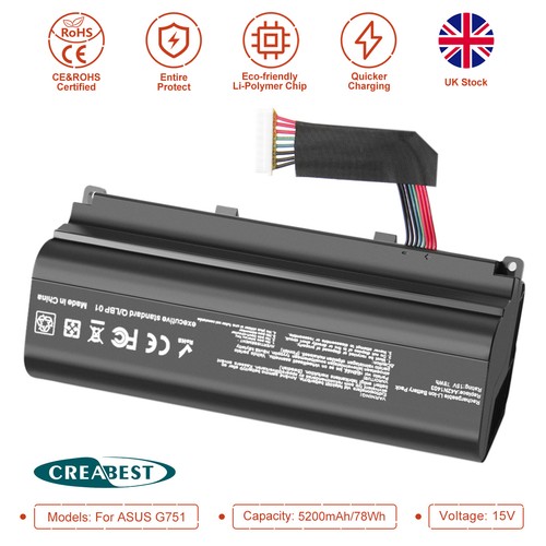 Batteria 5200mah 15v a42lm93 - 5200mah,