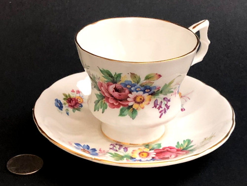 Tazza tè piattino royal - e,