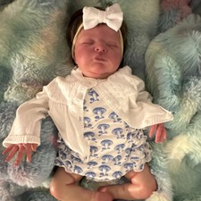 Reborn Doll Girl with Brown