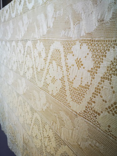 Coperta matrimoniale fatta - coperta,