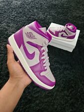 Nike Air Jordan 1 Mid Magenta grigio chiaro UK 5 EU 38,5