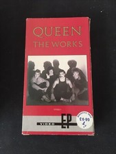 Queen the works vhs 1984 - queen, rare