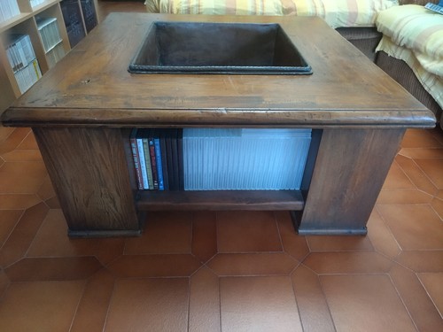 Tavolo basso quadrato stile - quadrato, in