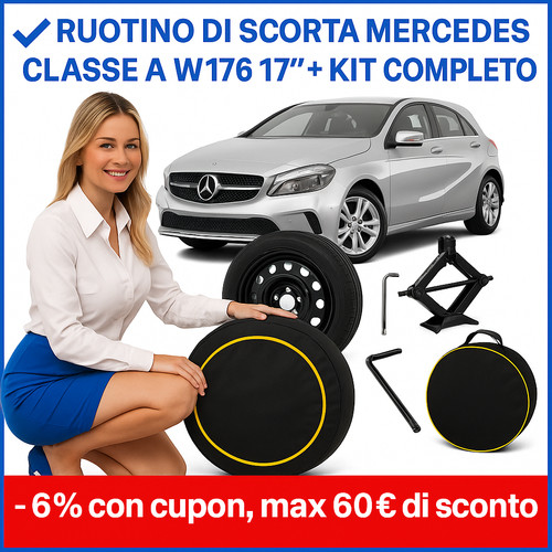 Ruotino scorta mercedes - scorta,