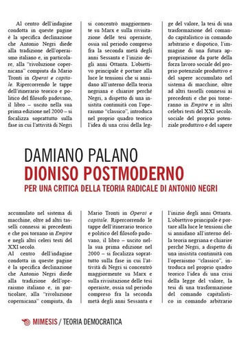 Dioniso postmoderno per una - postmoderno.,