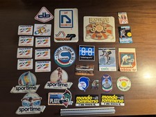 Lotto 28 Adesivi Vintage Sport