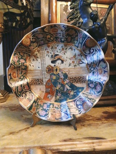 Antico piatto cinese - , in