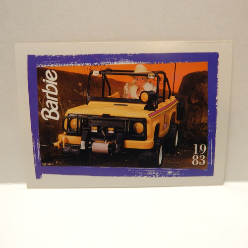 Barbie fashion facts card - facts,