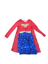 Halloween Costume Carnevale Wonder Woman Originale DC Comics size 6-8 anni