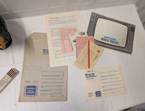 Origine manuale uso grundig - origine.,
