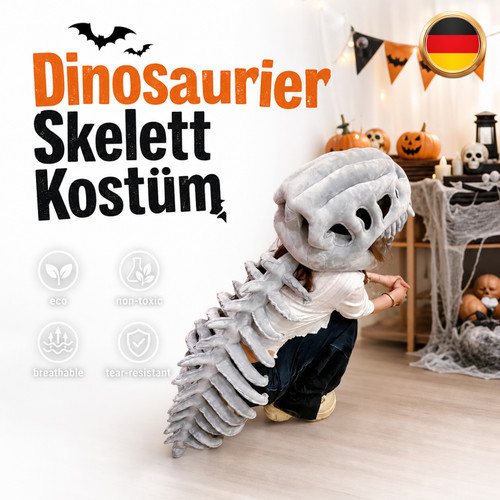 Costume dino scheletro - costume, scheletro,
