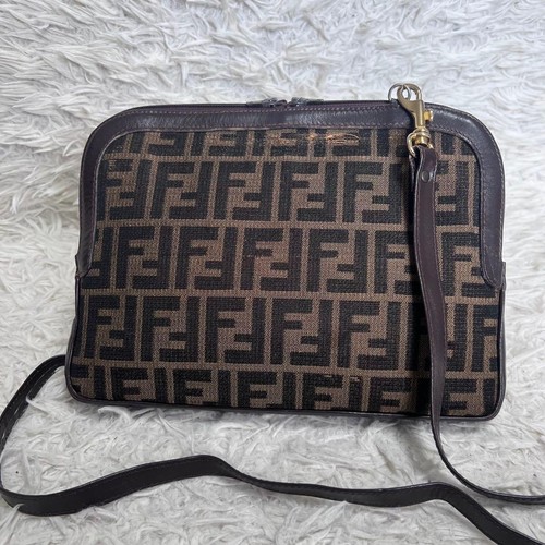 Fendi zucca shoulder bag - fendi,