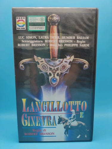 Vhs film lancillotto - e, ginevra