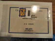 Francobollo 2008 Italia  Giornata della Filatelia Bolaffi Con Certificato