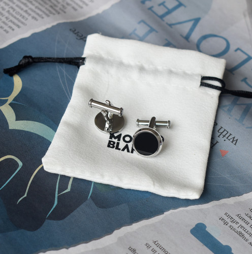 Gemelli tondi montblanc uomo - gemelli,