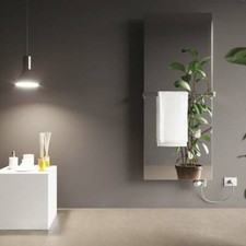 CORDIVARI DESIGN Termoarredo Radiatore Acciaio Elettrico FRAME INOX Varie Misure