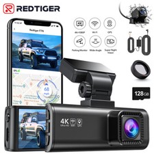 REDTIGER F7N 4K Dual Dashcam WiFi&GPS Frontale Integrato 4K/2.5K Monitor di Parcheggio