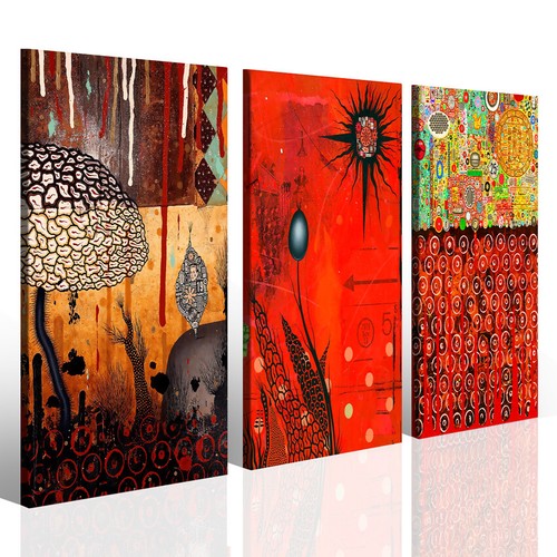 Quadri moderni arte design red - moderni,