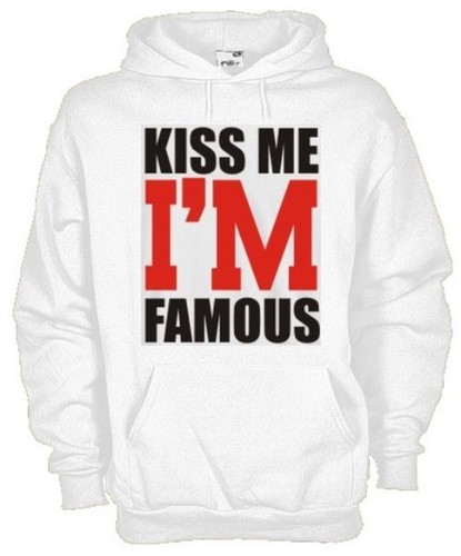 Felpa fun kfr03 kiss i - fun, i'm