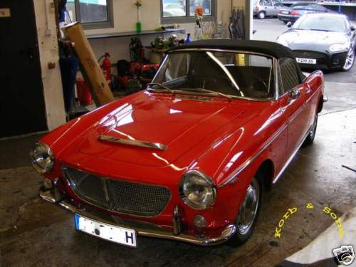 Fiat 1100 1500 cabrio - fiat,