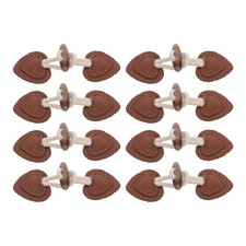  8 Pcs Bottoni Cappotto